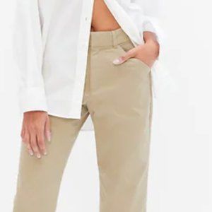 GAP cropped khakis - size 2